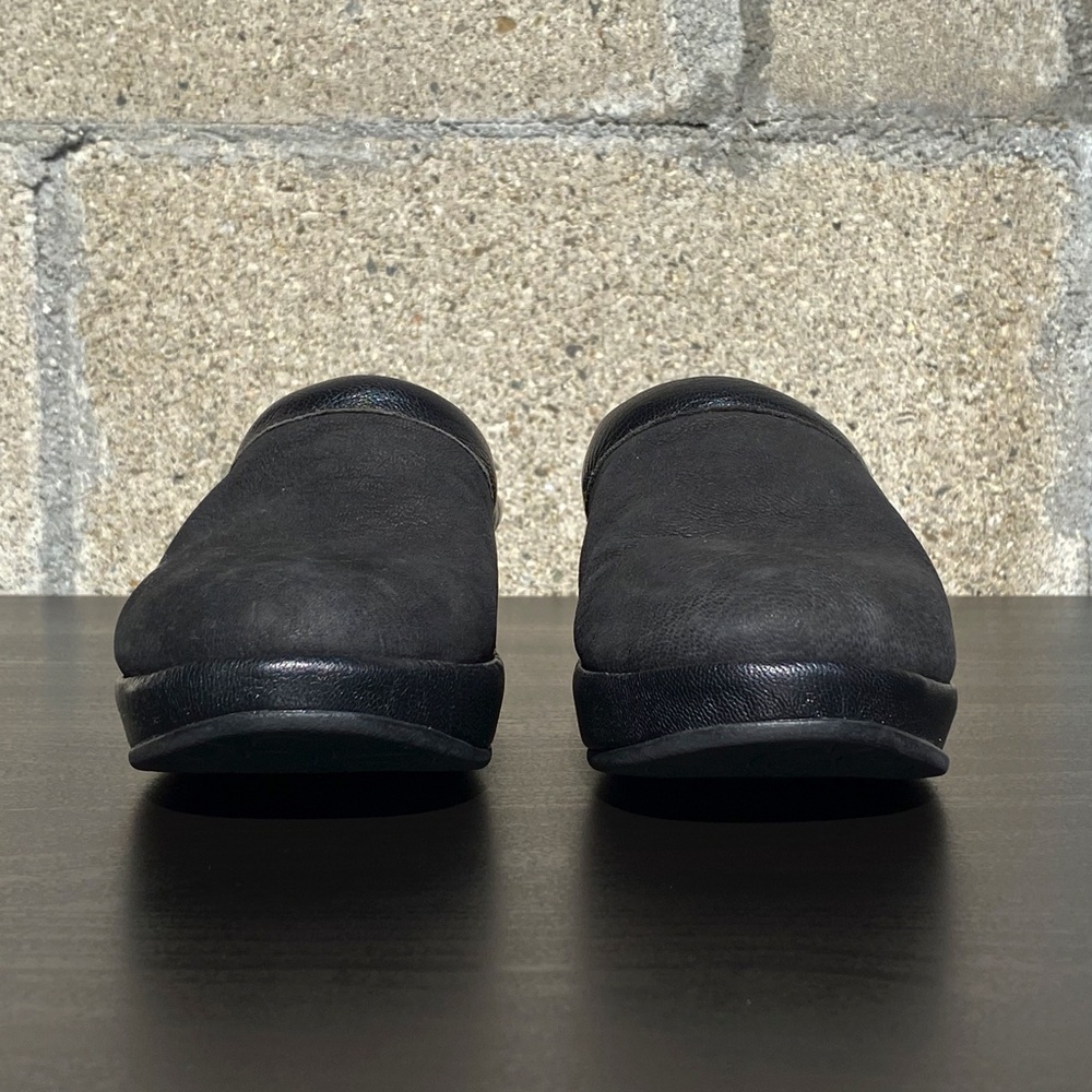 FLY London - Black Beak Leather Mule - Size 6.5 - 7 - Picture 3 of 14